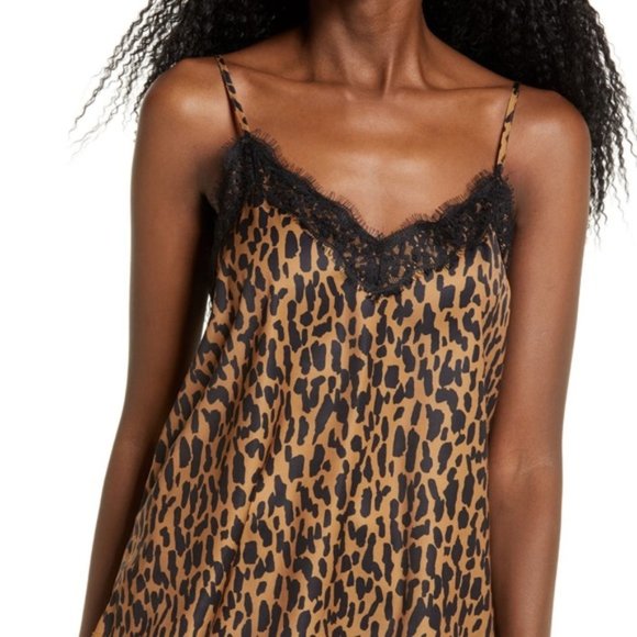 bp Tops - BP Small Dale Dashed Cheetah Printed Camisole Tank Top NWT
